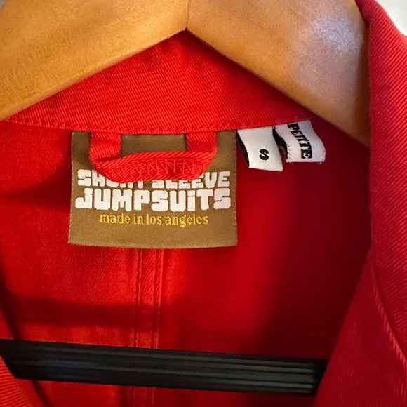 Big bud press red petite jumpsuit - Picture 2 of 9